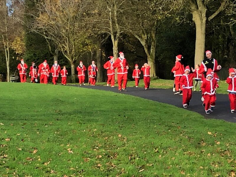 Santa Dash Dunfermline - Pip Yates